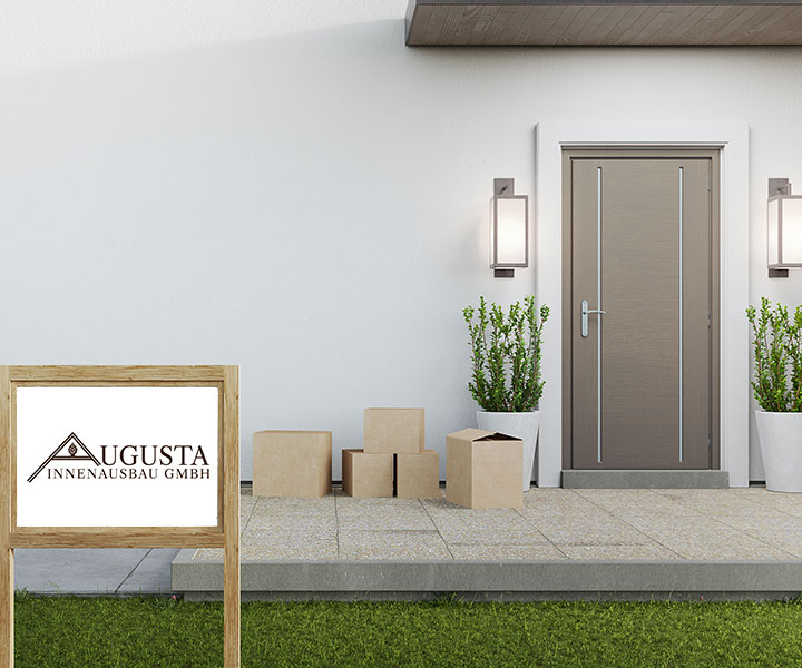 Neue Tueren von Augusta in Augsburg